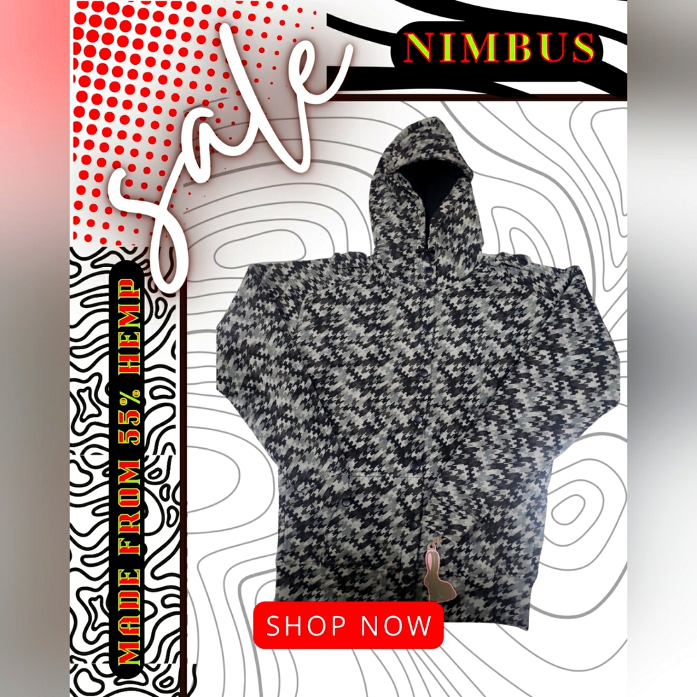 Nimbus Digital Camo Hemp Hoodie